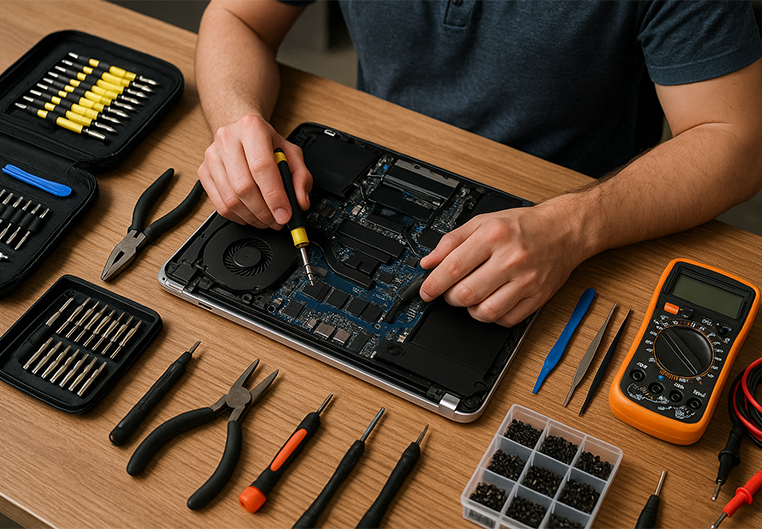 تجهیزات تعمیرات لپ تاپ